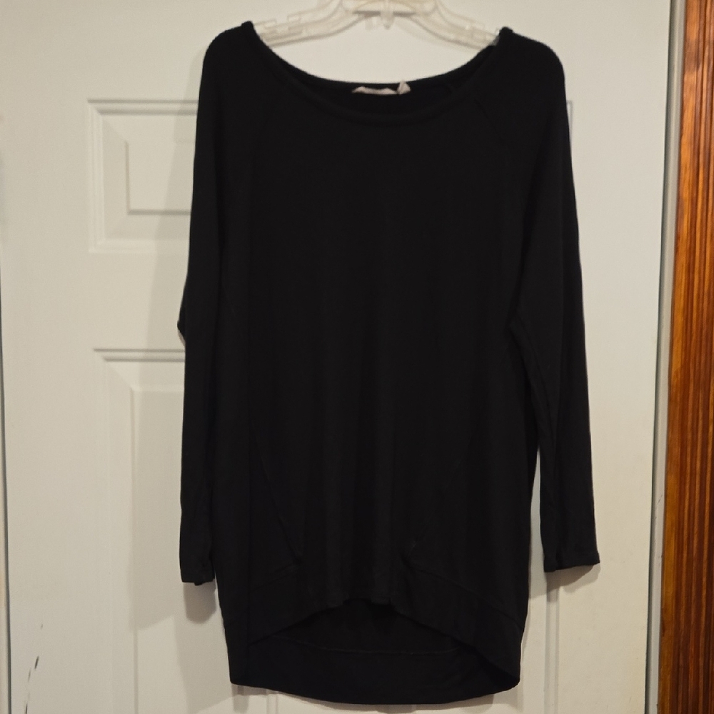 Athleta Studio CYA Sweatshirt Black Medium